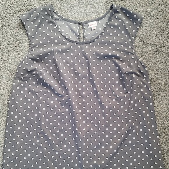 Merona Grey Polyester Sleeveless Blouse XXL , Pre-owned Nice Condition! - Picture 9 of 11